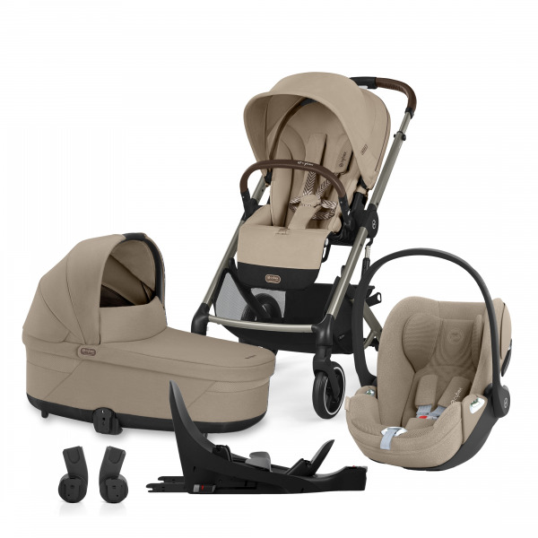 CYBEX Gold Balios 2025 S LUX 4in1 szett - Almond Beige / Cozy Beige